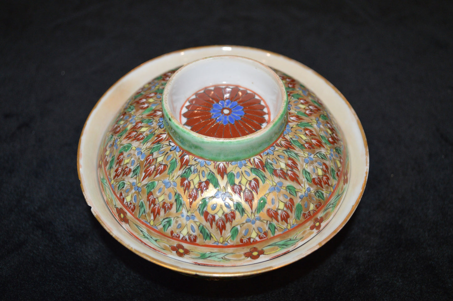 Antique Chinese Porcelain Rice Bowl