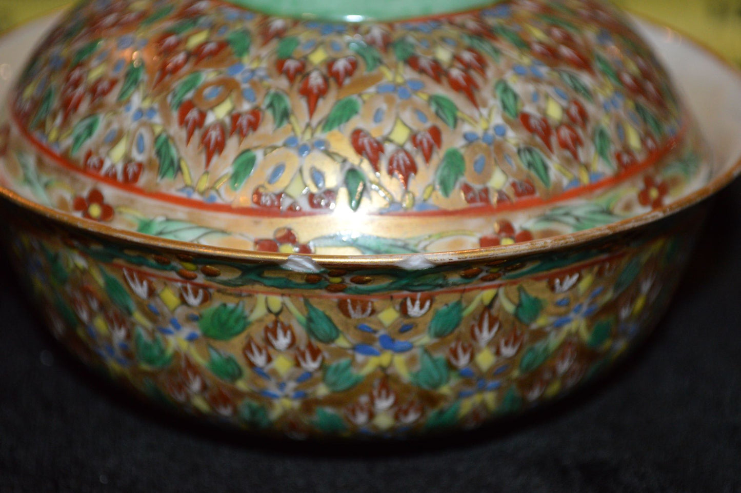 Antique Chinese Porcelain Rice Bowl