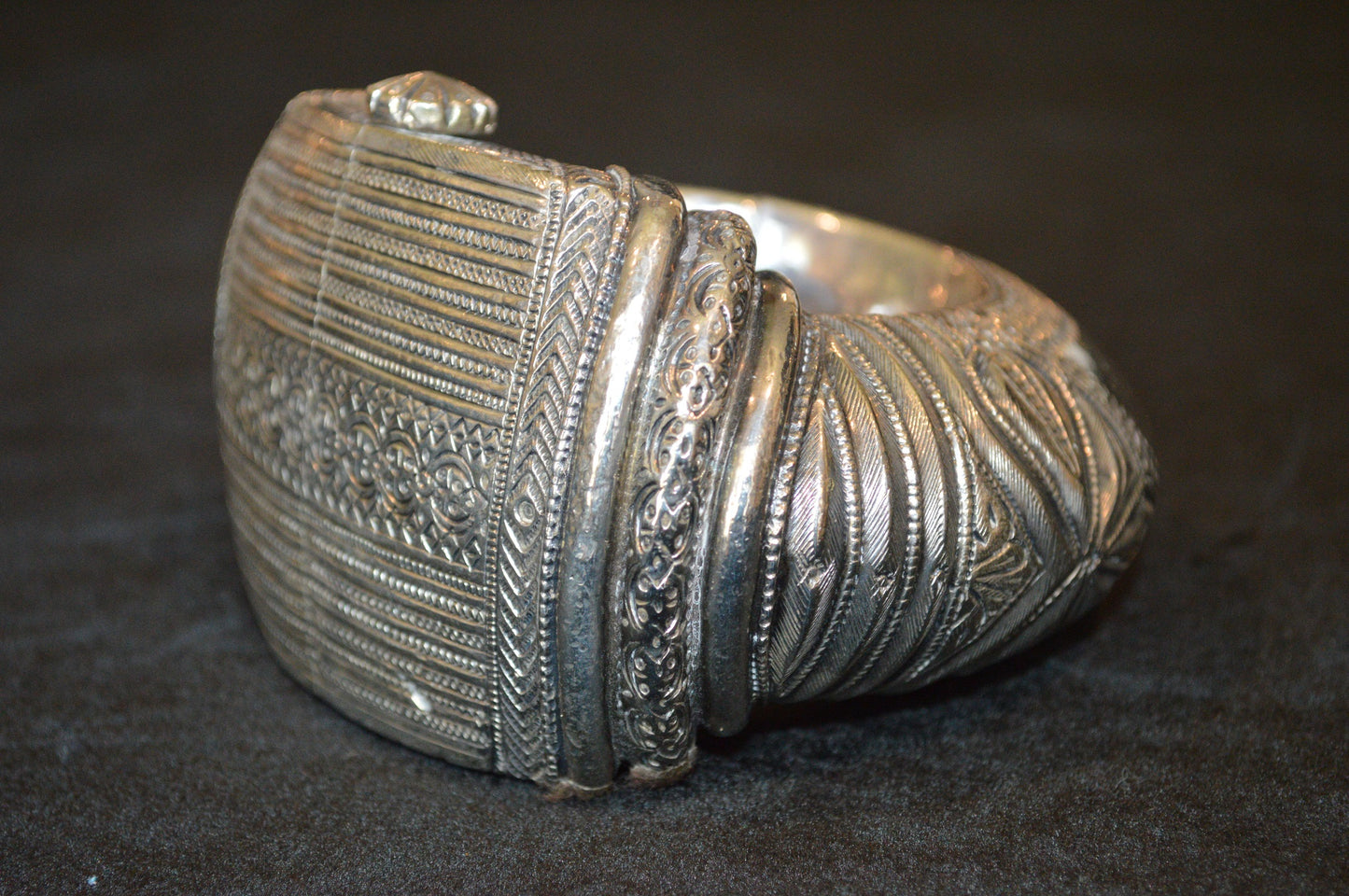 Antique Omani Nickel Silver Ankle Ornament