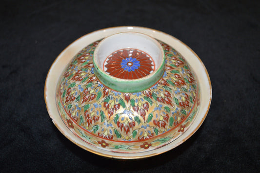 Antique Chinese Porcelain Rice Bowl