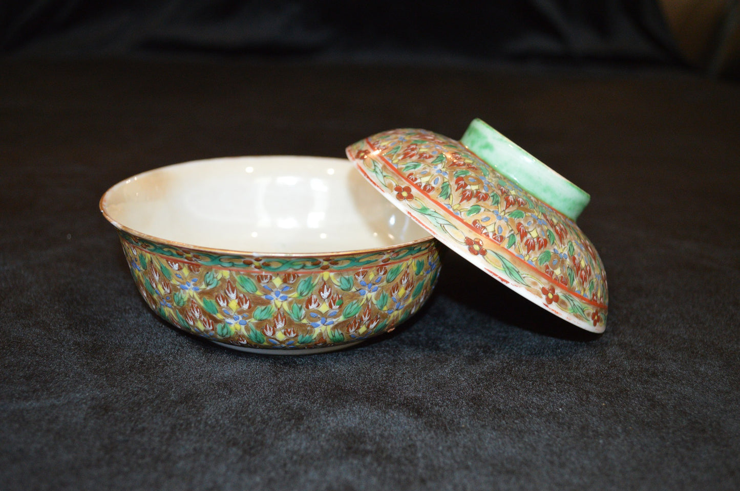 Antique Chinese Porcelain Rice Bowl