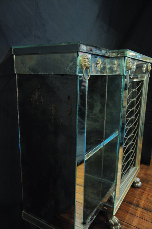 Antique Mirrored Console