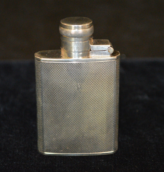 Lady's Dainty Sterling Silver Purse Flask, 1933